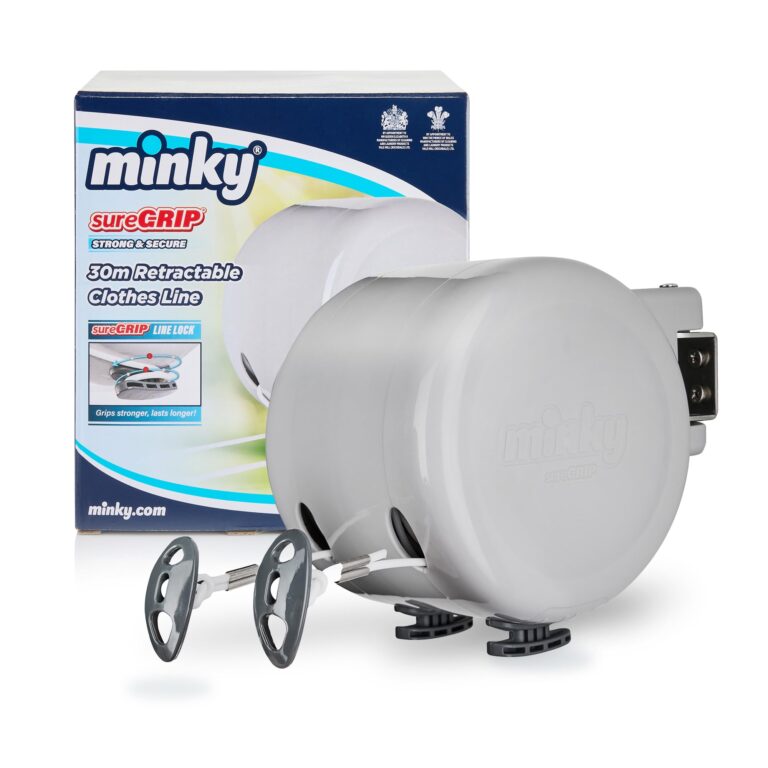 Minky Retractable Duo Reel Washing Line