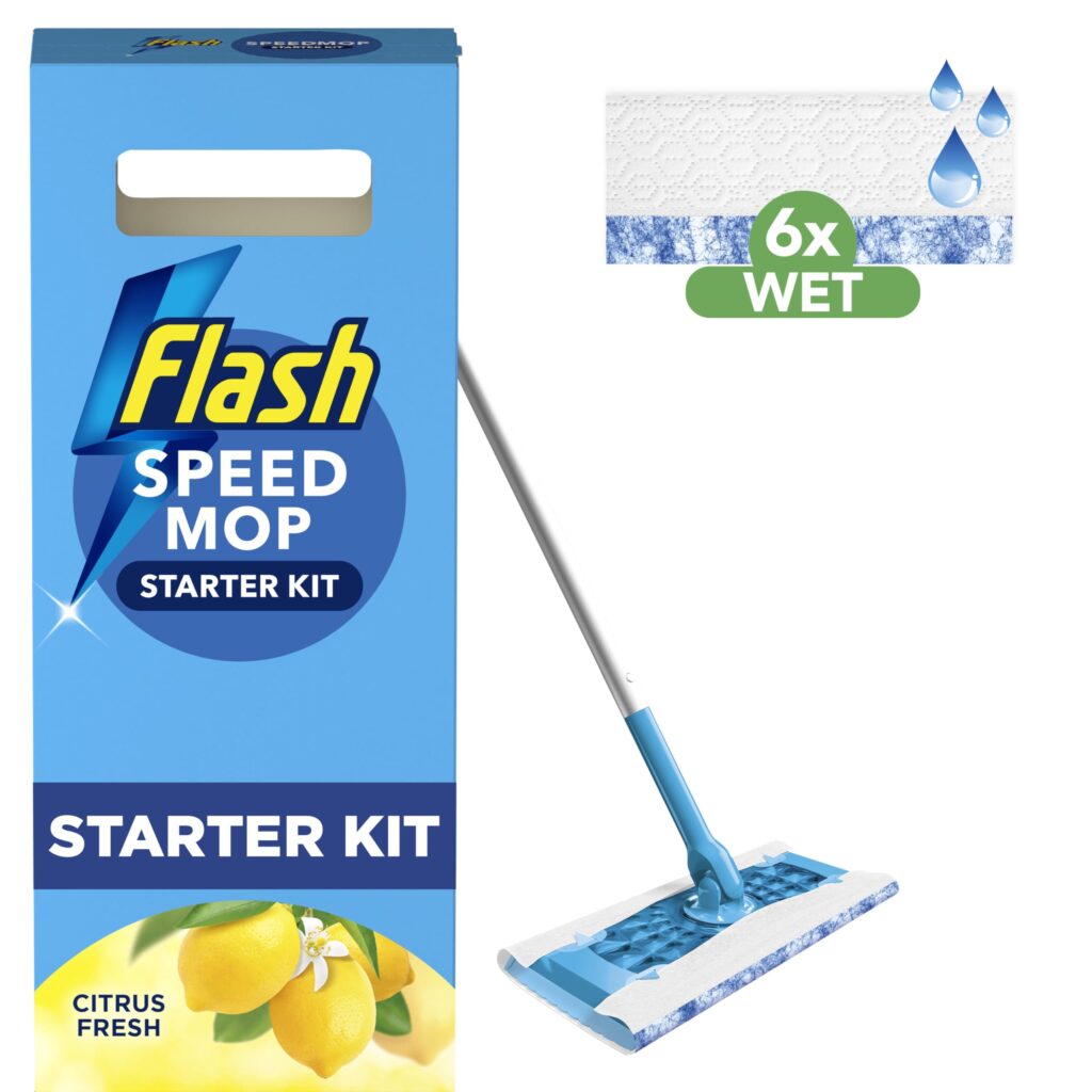 Flash Speedmop Wet Mop Starter Kit
